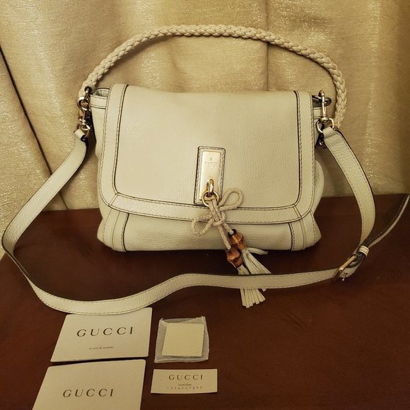 Gucci Leather Bella TwoWay Shoulder Bag